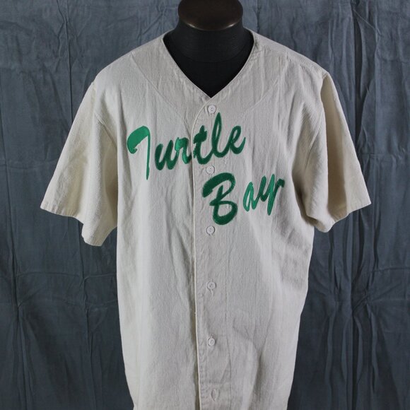 Vintage Baseball Jersey - Turtel Bay Marine Pub - Men's Extra Large - Picture 3 of 9